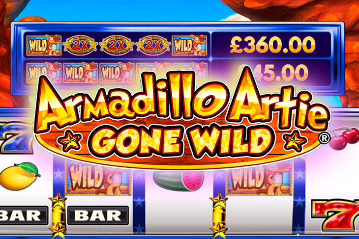 Armadillo Artie Gone Wild - DWG slot at Gran Poseidon Casino Casino