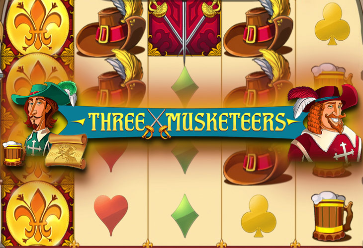 Three Musketeers - Red Tiger Gaming slot at Gran Poseidon Casino Casino